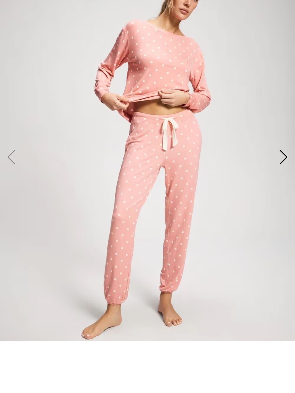 Soma SUNDAY Long-Sleeve Pajama Set